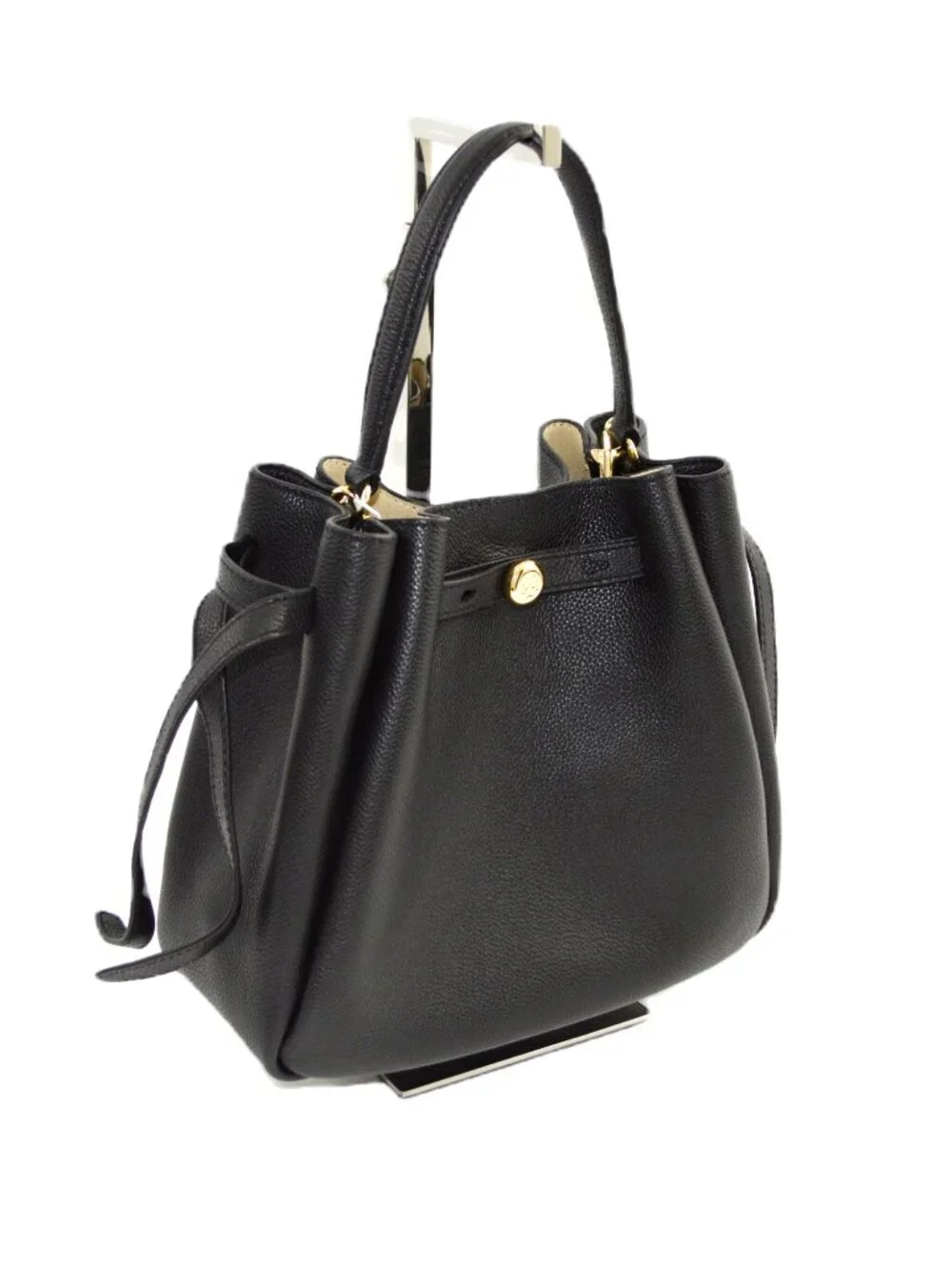 Tory Burch Romy pebbled bucket bag #202-93